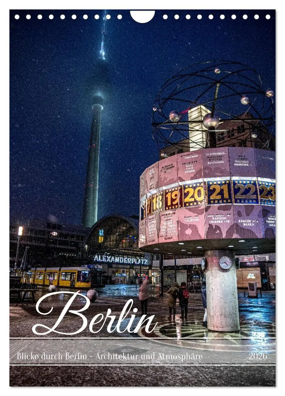 Cover: 9783516734959 | Blicke durch Berlin - Architektur und Atmosphäre (Wandkalender 2026...