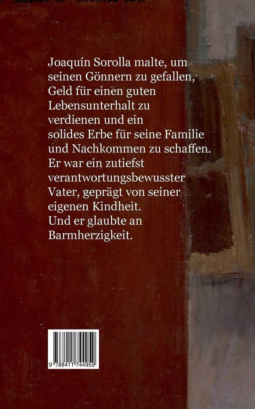 Rückseite: 9788411744959 | Joaquín Sorolla Maler | Cristina Berna (u. a.) | Taschenbuch | 372 S.