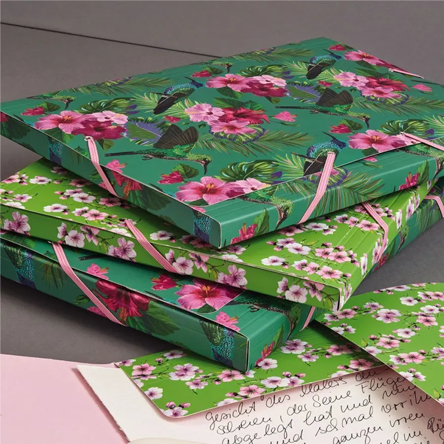 Bild: 4048809025059 | Sammelmappe de Luxe A4, Flower Bird | 2020 | CEDON MuseumsShops