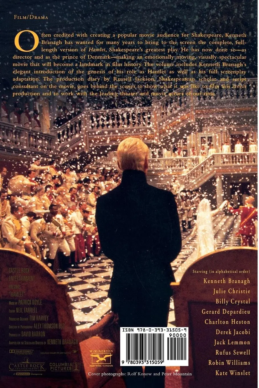 Rückseite: 9780393315059 | Hamlet | Screenplay, Introduction and Film Diary | Shakespeare (u. a.)