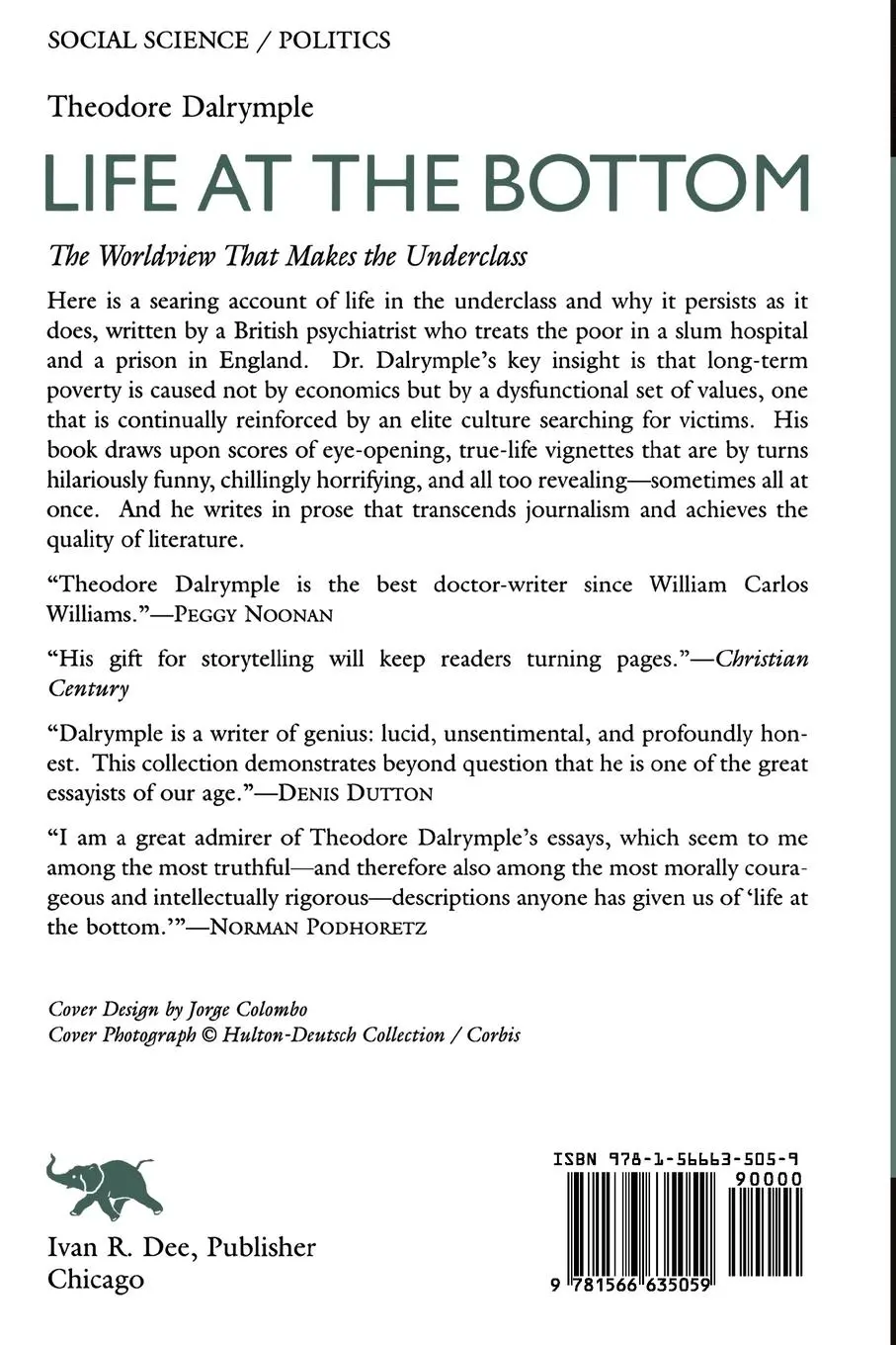 Rückseite: 9781566635059 | Life at the Bottom | The Worldview That Makes the Underclass | Buch