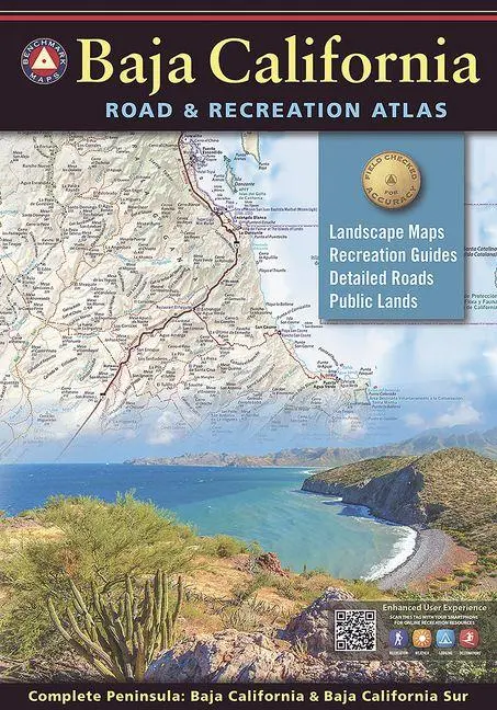 Cover: 9781734315059 | Baja California Benchmark Road &amp; Recreation Atlas | Maps | Englisch