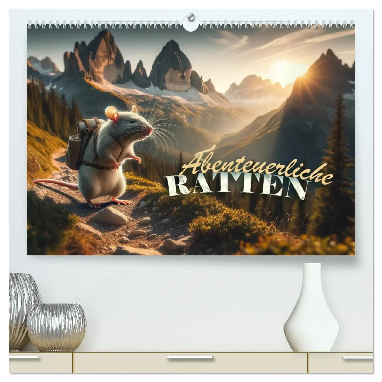 Cover: 9783457465059 | Abenteuerliche Ratten (hochwertiger Premium Wandkalender 2026 DIN...