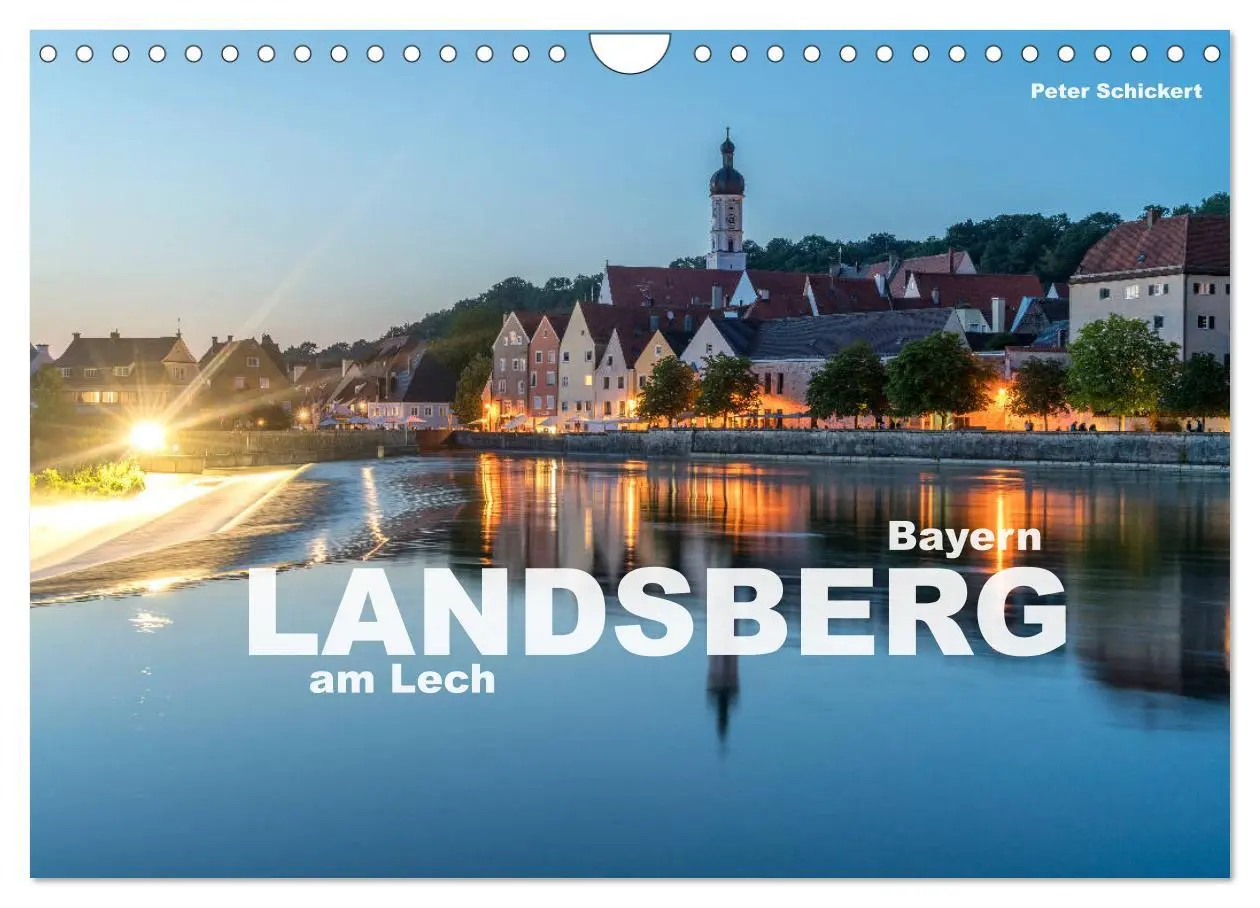 Cover: 9783457775059 | Landsberg am Lech (Wandkalender 2026 DIN A4 quer), CALVENDO...
