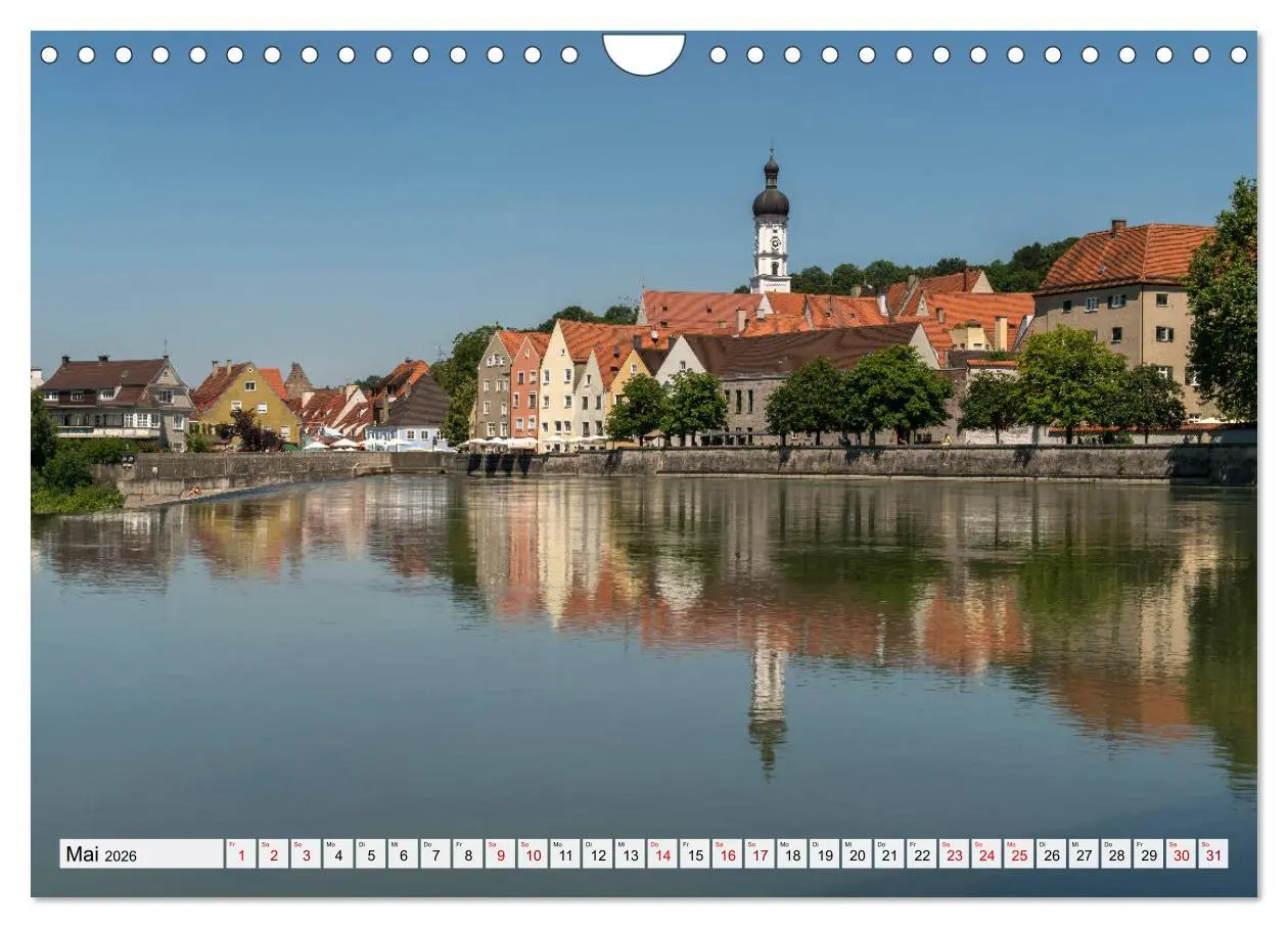 Bild: 9783457775059 | Landsberg am Lech (Wandkalender 2026 DIN A4 quer), CALVENDO...