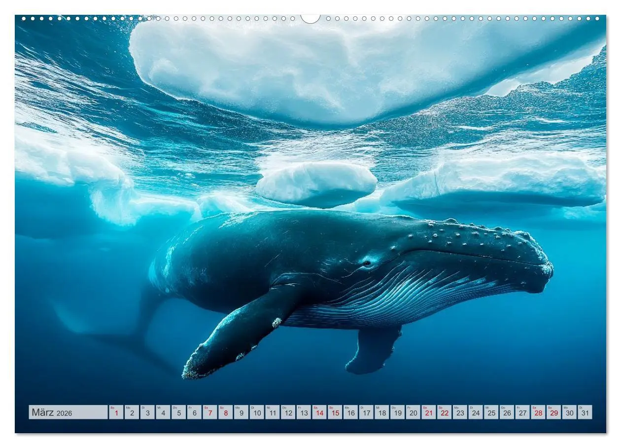 Bild: 9783516005059 | ARKTISCHE TIERE Im Reich der Kälte (Wandkalender 2026 DIN A2 quer),...