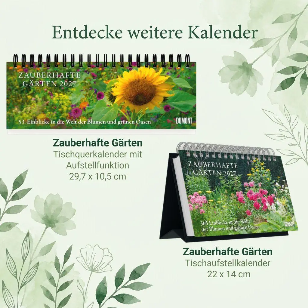 Bild: 4069095015159 | Zauberhafte Gärten 2027 | Neumann Verlage GmbH &amp; Co KG | Kalender