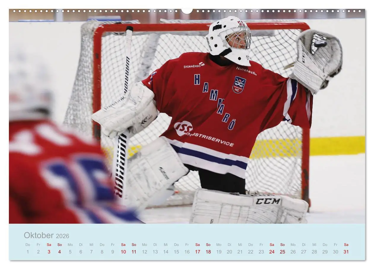 Bild: 9783457835159 | Eishockey! Schneller, härter, das Powergame! (Wandkalender 2026 DIN...