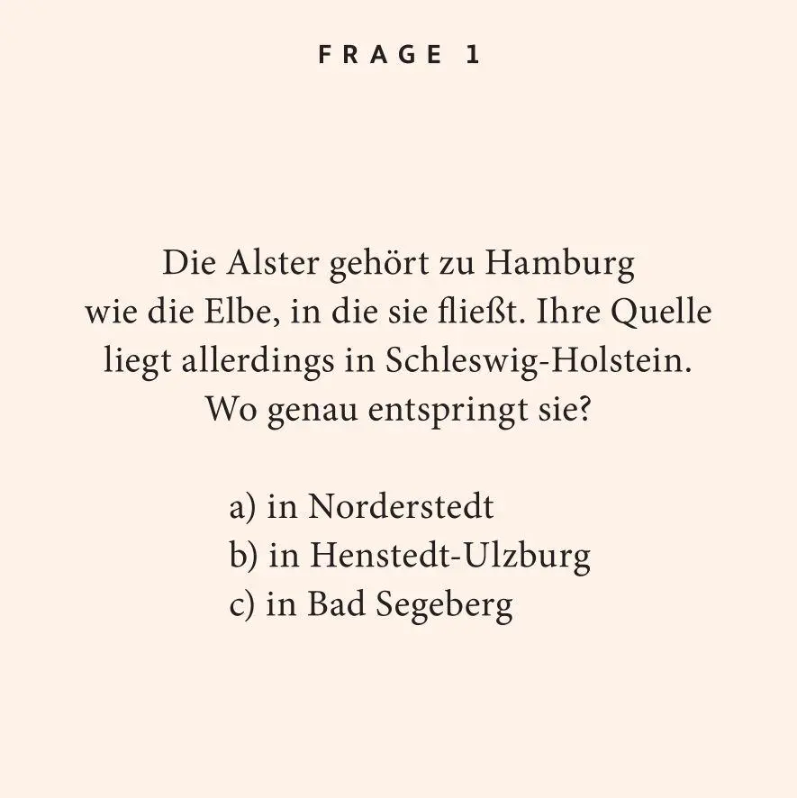 Bild: 9783899785159 | Hamburg-Quiz | 100 Fragen und Antworten | Tanja Breukelchen | Buch