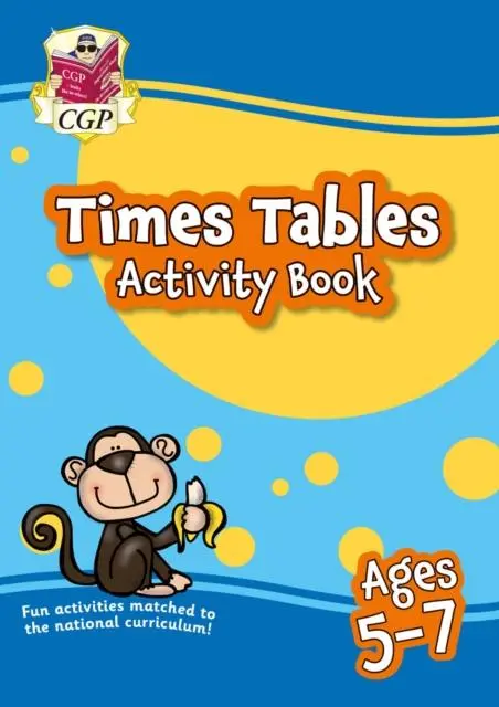 Cover: 9781789085259 | Times Tables Activity Book for Ages 5-7 | Cgp Books | Taschenbuch
