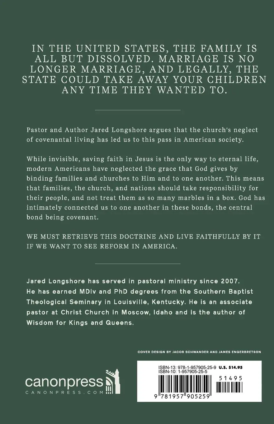 Rückseite: 9781957905259 | The Case for the Christian Family | Jared Longshore | Taschenbuch