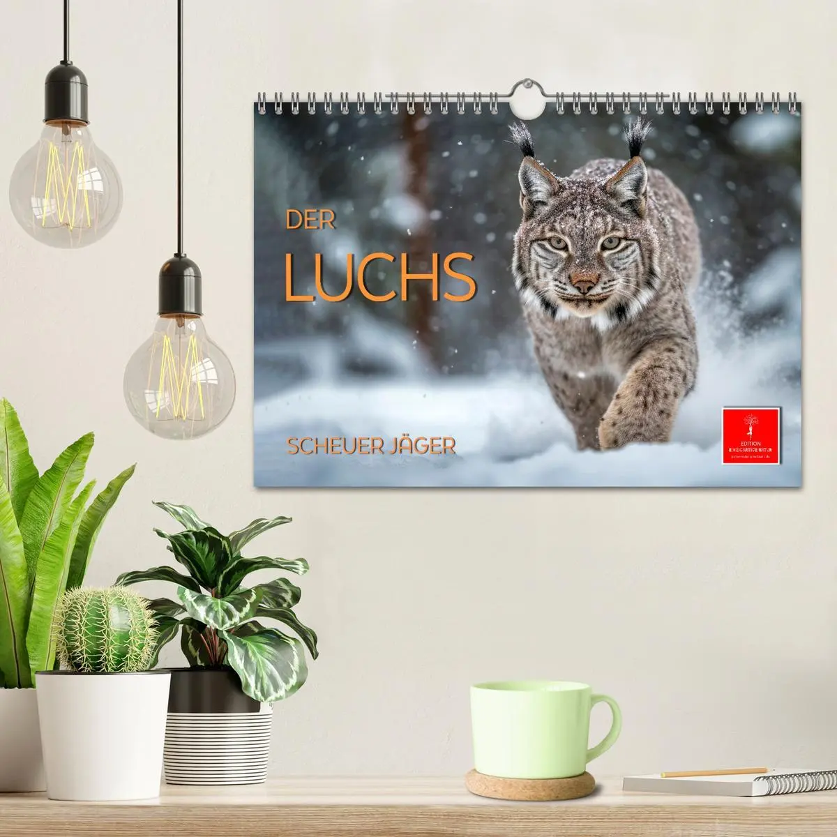 Bild: 9783457375259 | Der Luchs - scheuer Jäger (Wandkalender 2026 DIN A4 quer), CALVENDO...
