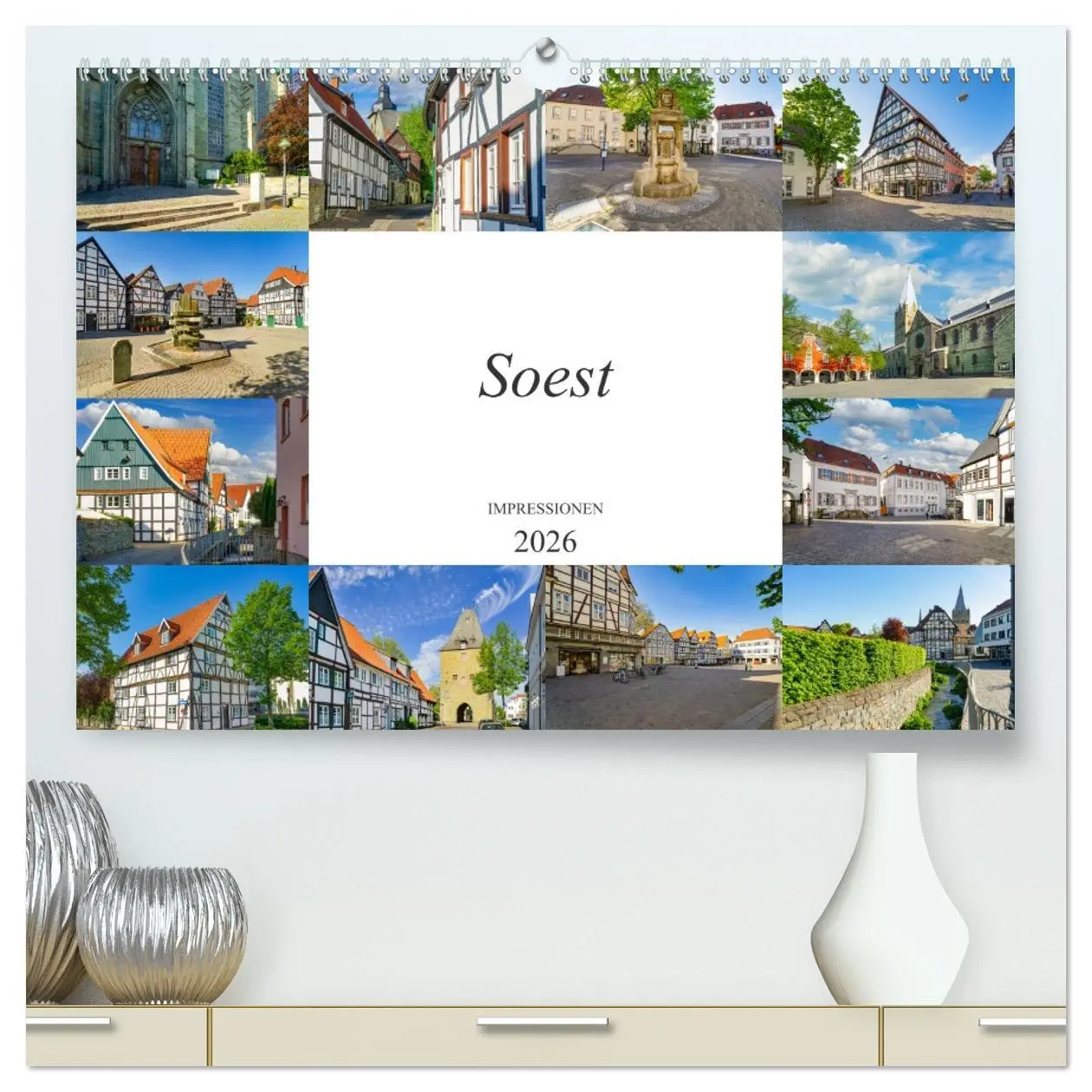 Cover: 9783457445259 | Soest Impressionen (hochwertiger Premium Wandkalender 2026 DIN A2...
