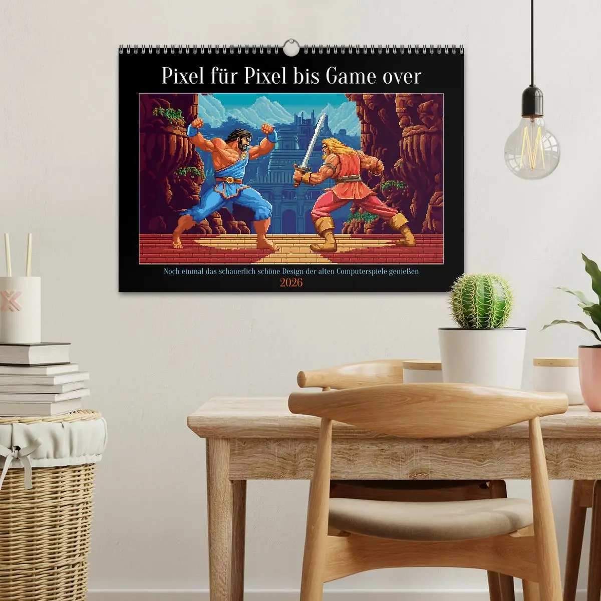 Bild: 9783457515259 | Pixel für Pixel bis Game over (Wandkalender 2026 DIN A3 quer),...