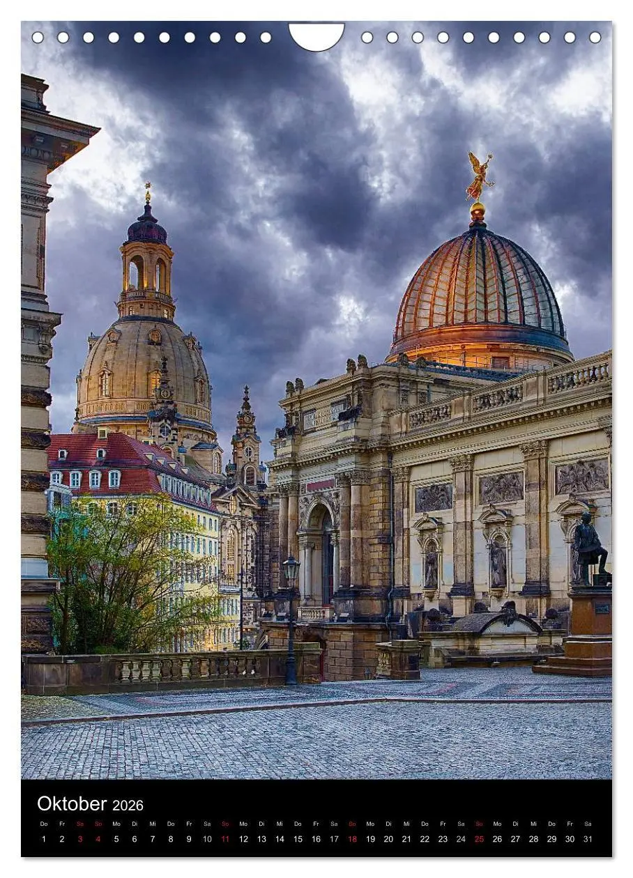 Bild: 9783516465259 | Die wunderschöne Stadt Dresden (Wandkalender 2026 DIN A4 hoch),...