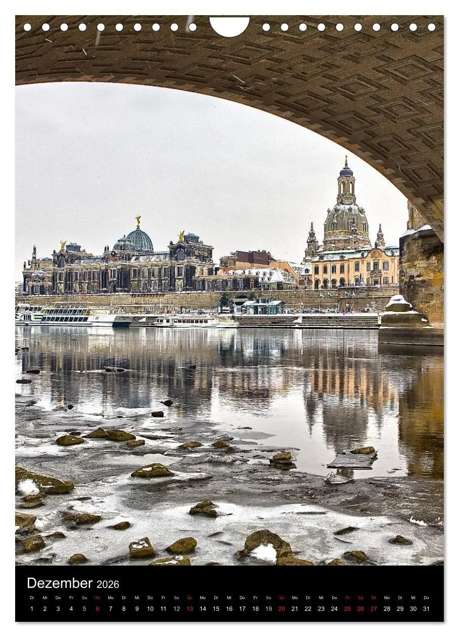 Bild: 9783516465259 | Die wunderschöne Stadt Dresden (Wandkalender 2026 DIN A4 hoch),...