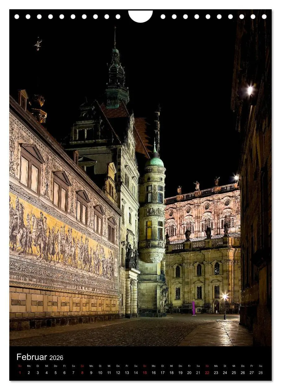 Bild: 9783516465259 | Die wunderschöne Stadt Dresden (Wandkalender 2026 DIN A4 hoch),...