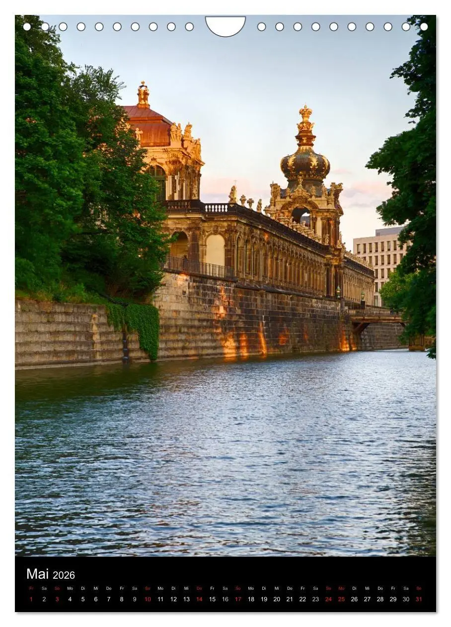 Bild: 9783516465259 | Die wunderschöne Stadt Dresden (Wandkalender 2026 DIN A4 hoch),...