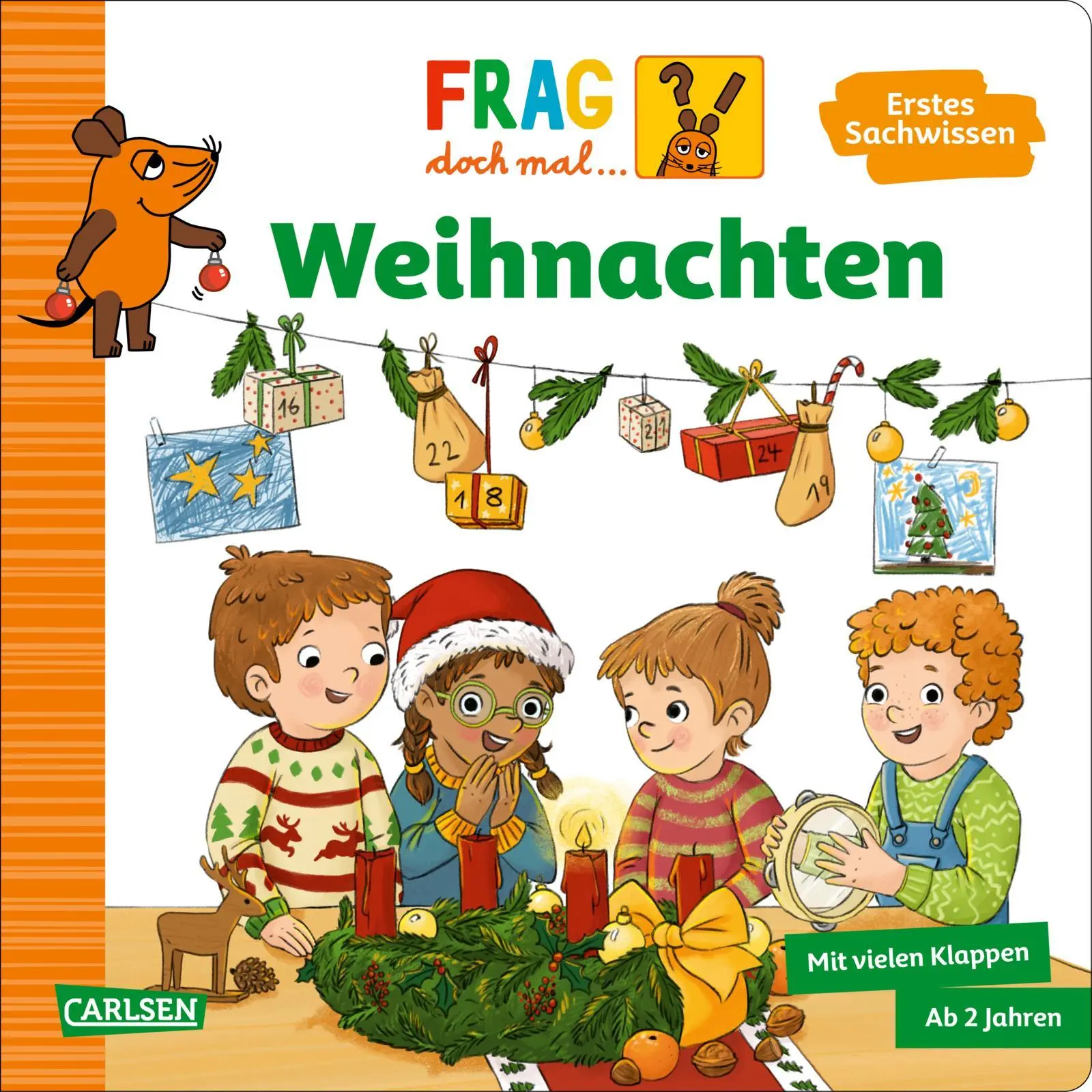 Cover: 9783551255259 | Frag doch mal ... die Maus: Weihnachten | Erstes Sachwissen | Klose