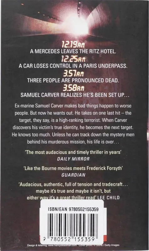 Rückseite: 9780552155359 | The Accident Man | Tom Cain | Taschenbuch | 554 S. | Englisch | 2008
