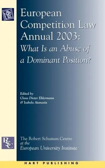 Cover: 9781841135359 | European Competition Law Annual, 2003 | Claus Dieter Ehlermann (u. a.)