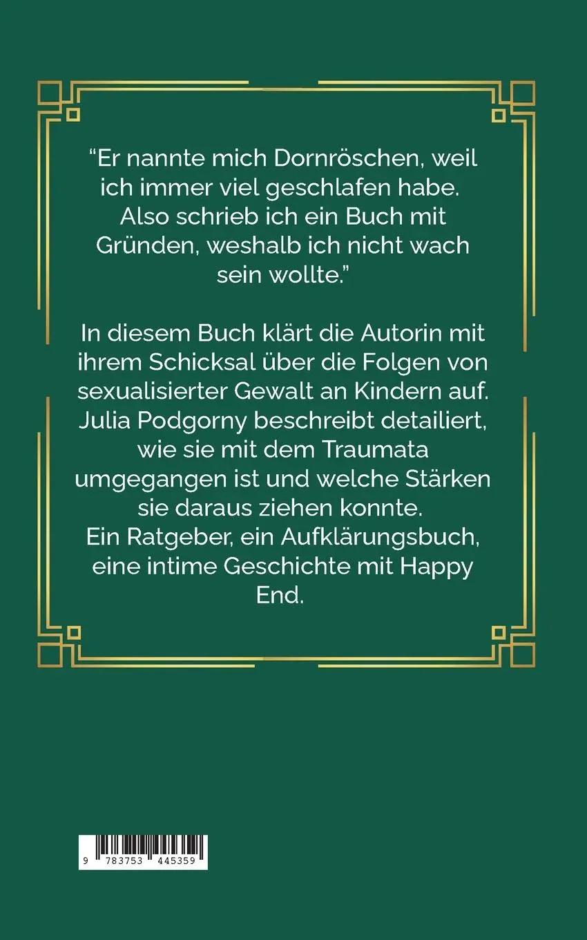 Rückseite: 9783753445359 | Dornröschen | Wie das misshandelte Mädchen aus ihrem Trauma erwachte