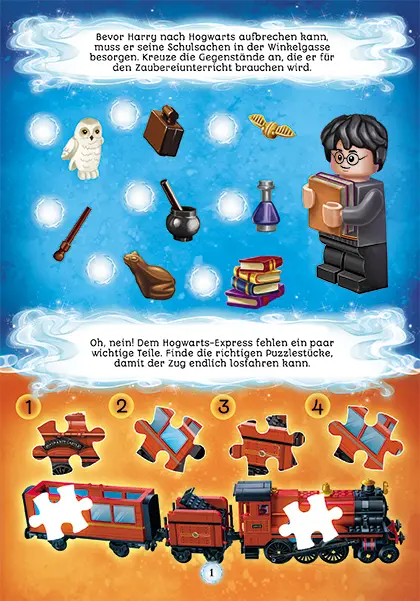 Bild: 9783960805359 | LEGO® Harry Potter(TM) - Mein magischer Rätselblock | Buch | 80 S.