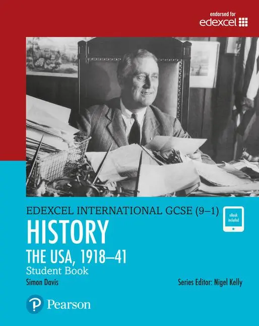 Cover: 9780435185459 | Pearson Edexcel International GCSE (9-1) History: The USA, 1918?41...