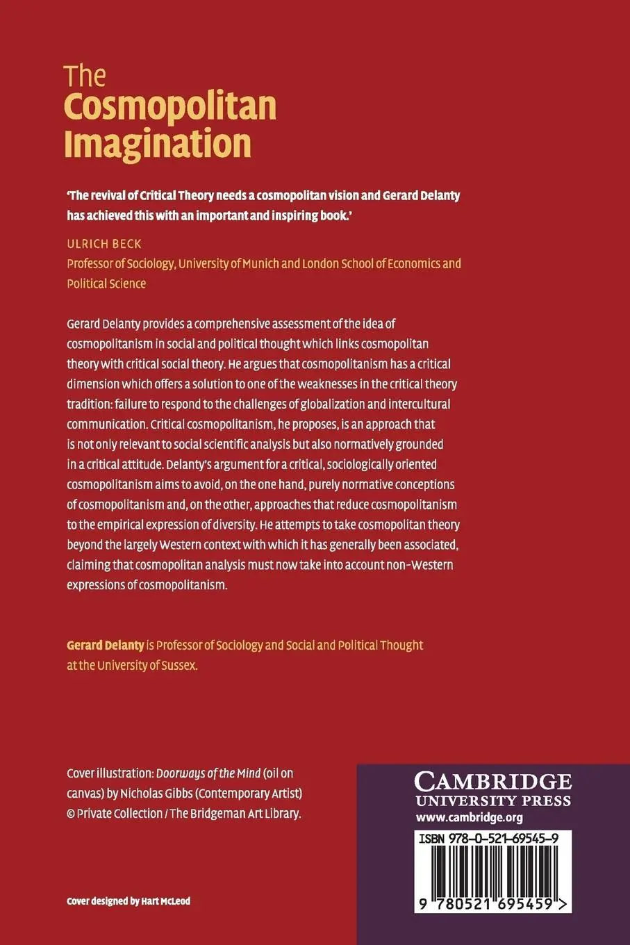 Rückseite: 9780521695459 | The Cosmopolitan Imagination | Gerard Delanty | Taschenbuch | Englisch