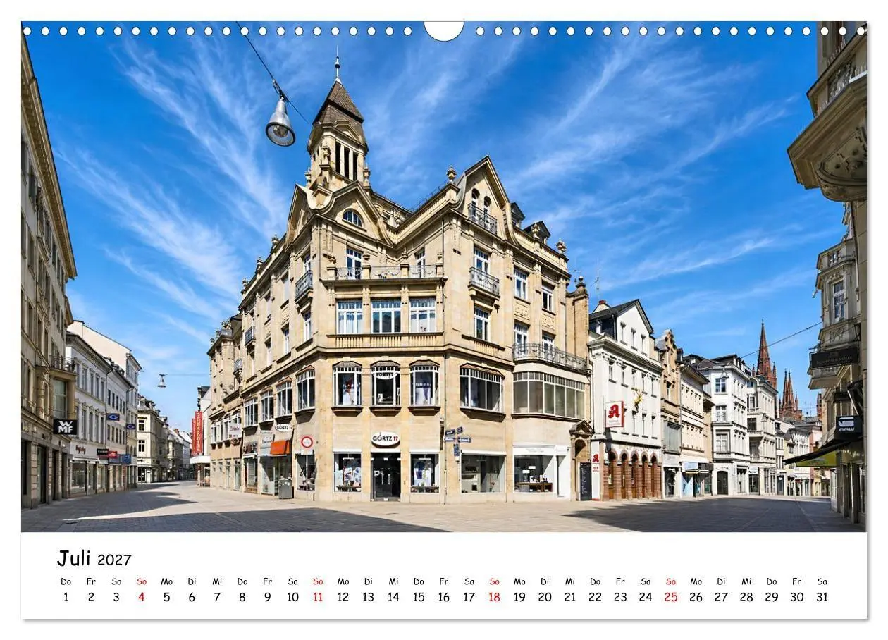 Bild: 9783594285459 | Wiesbaden Blickwinkel anders (Wandkalender 2027 DIN A3 quer),...
