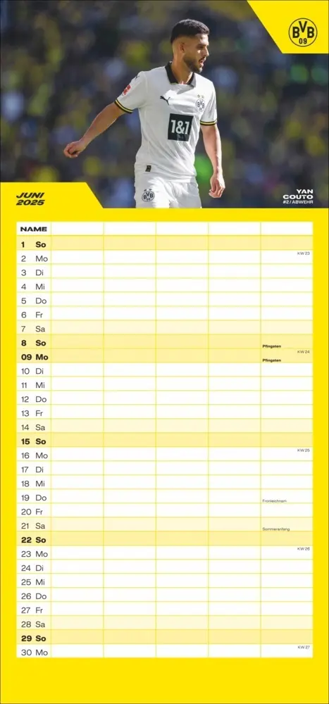 Bild: 9783756405459 | BVB Familienplaner 2025 | Kalender | Spiralbindung | Kalender | 2025