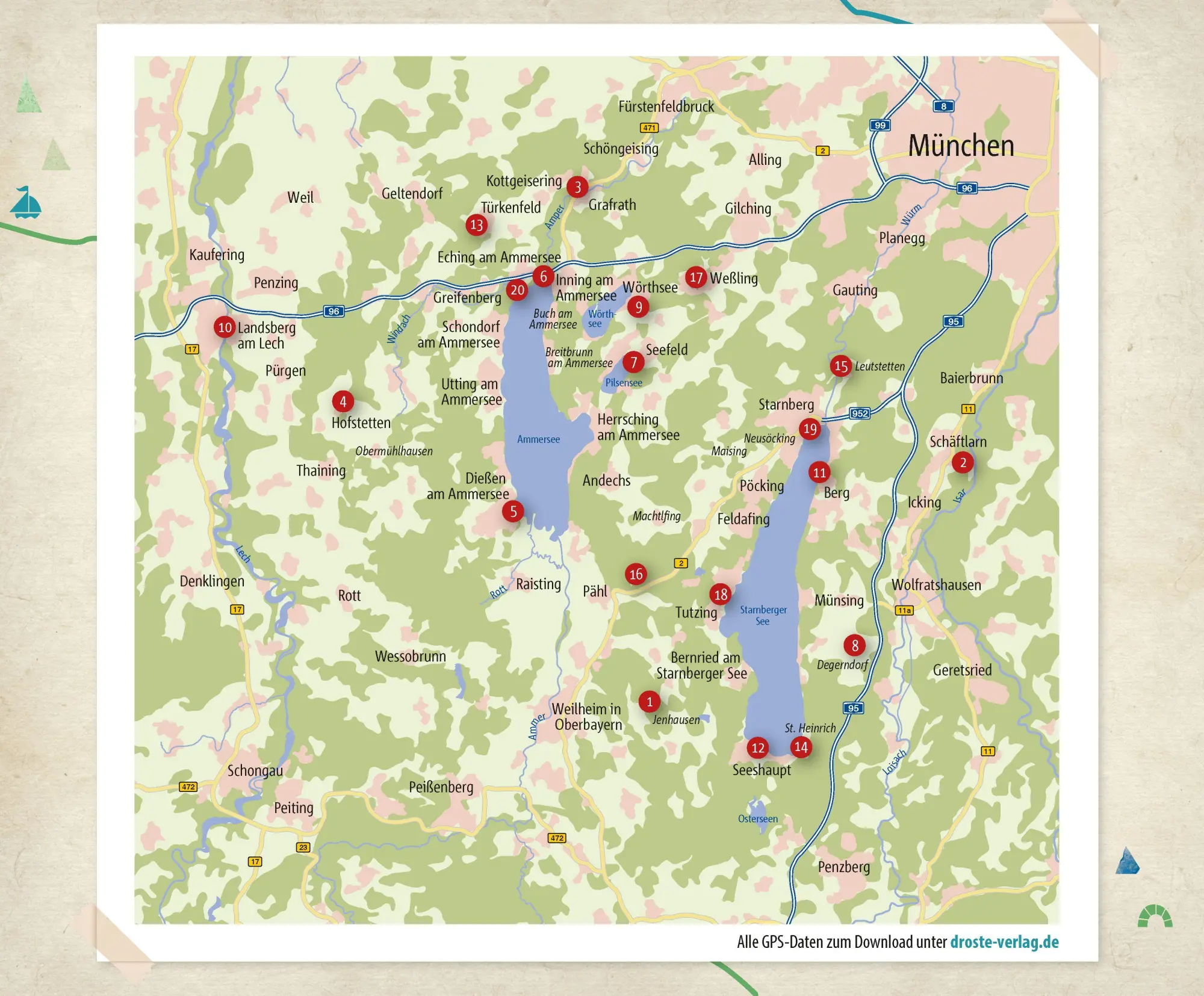 Bild: 9783770025459 | Fünfseenland. Wandern für die Seele | Wohlfühlwege | Birgit M. Widmann