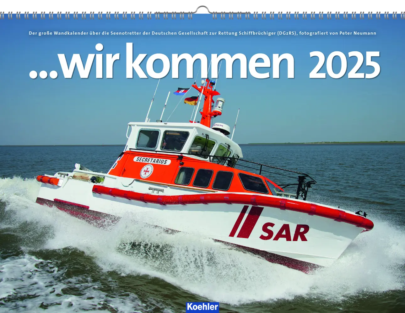 Cover: 9783782215459 | ...wir kommen 2025 | Peter Neumann | Kalender | Spiralbindung | 2025