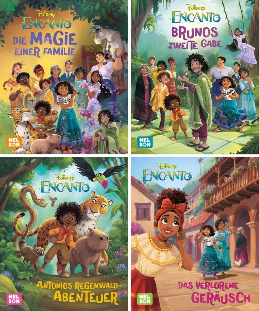Cover: 9783845125459 | Nelson Mini-Bücher: Disney Encanto 1-4 | Broschüre | 20 S. | Deutsch
