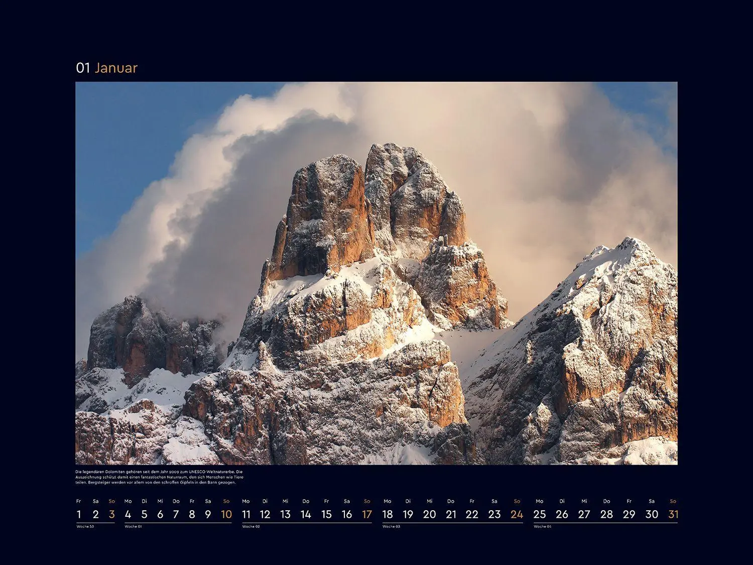 Bild: 9783965915459 | Magie der Berge - KUNTH Wandkalender 2027 | Kalender | 14 S. | Deutsch