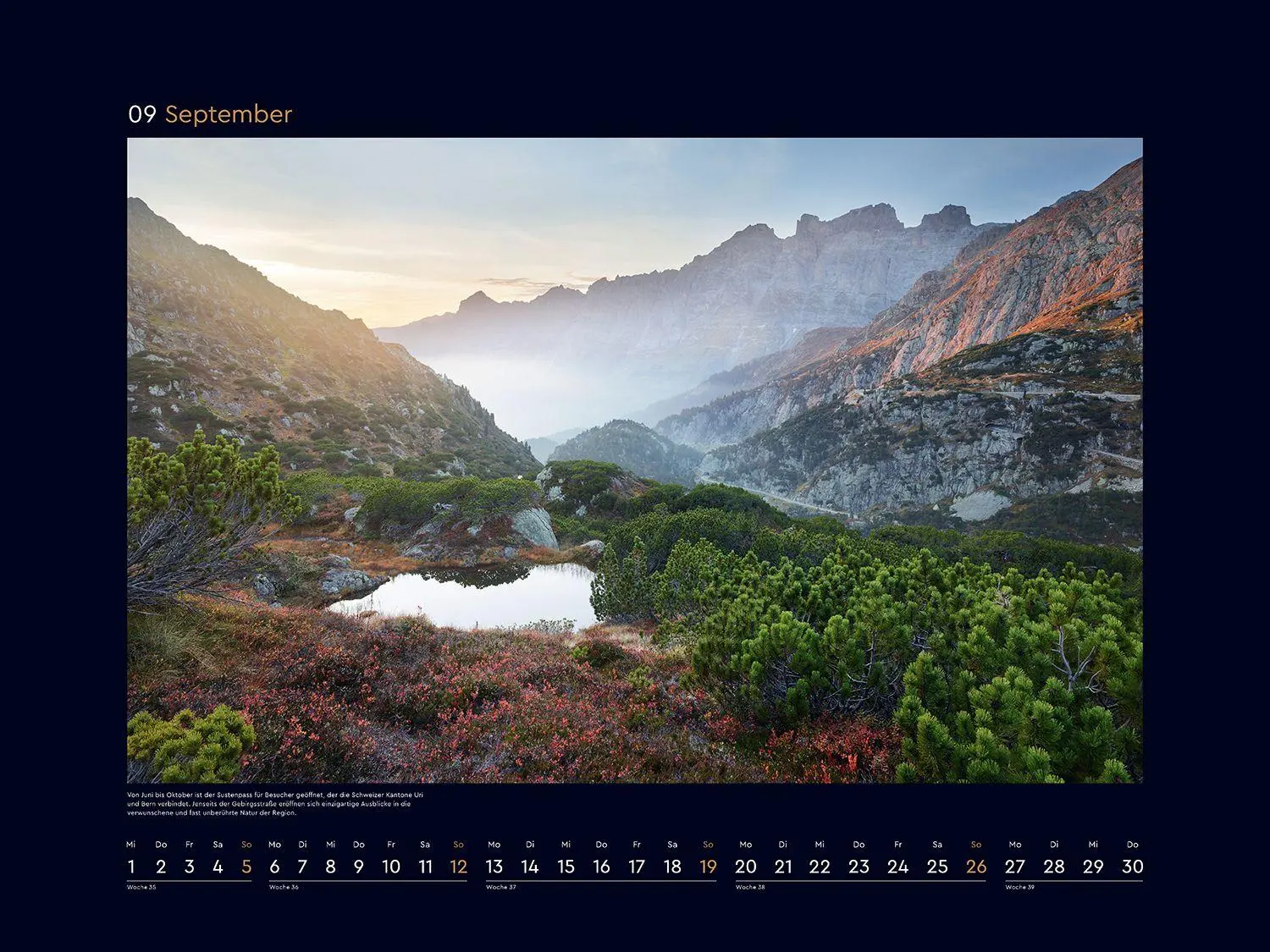 Bild: 9783965915459 | Magie der Berge - KUNTH Wandkalender 2027 | Kalender | 14 S. | Deutsch