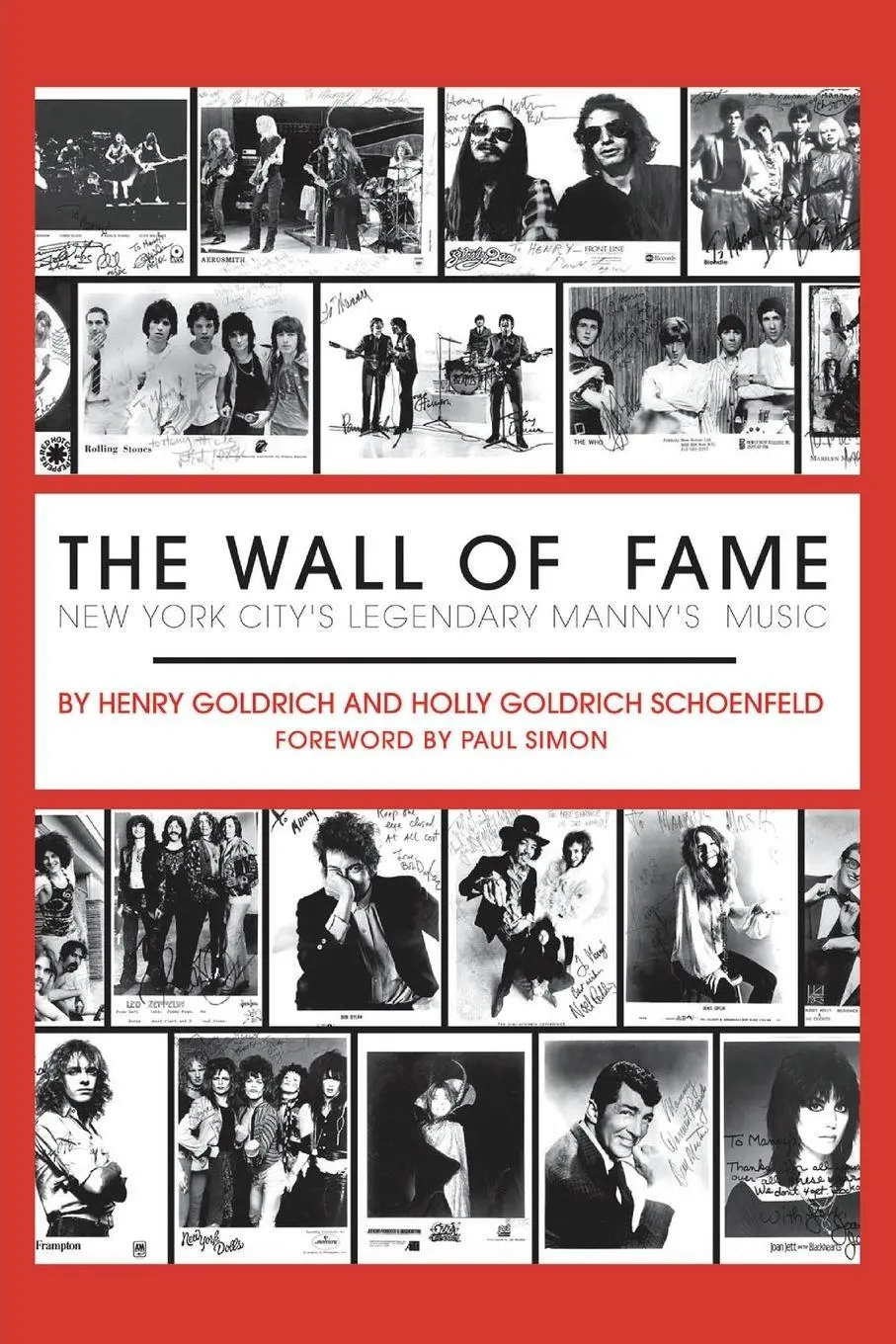 Cover: 9781423405559 | The Wall of Fame | New York City's Legendary Manny's Music | Goldrich