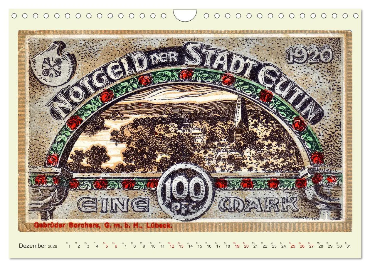 Bild: 9783457275559 | Gruß aus Eutin (Wandkalender 2026 DIN A4 quer), CALVENDO...