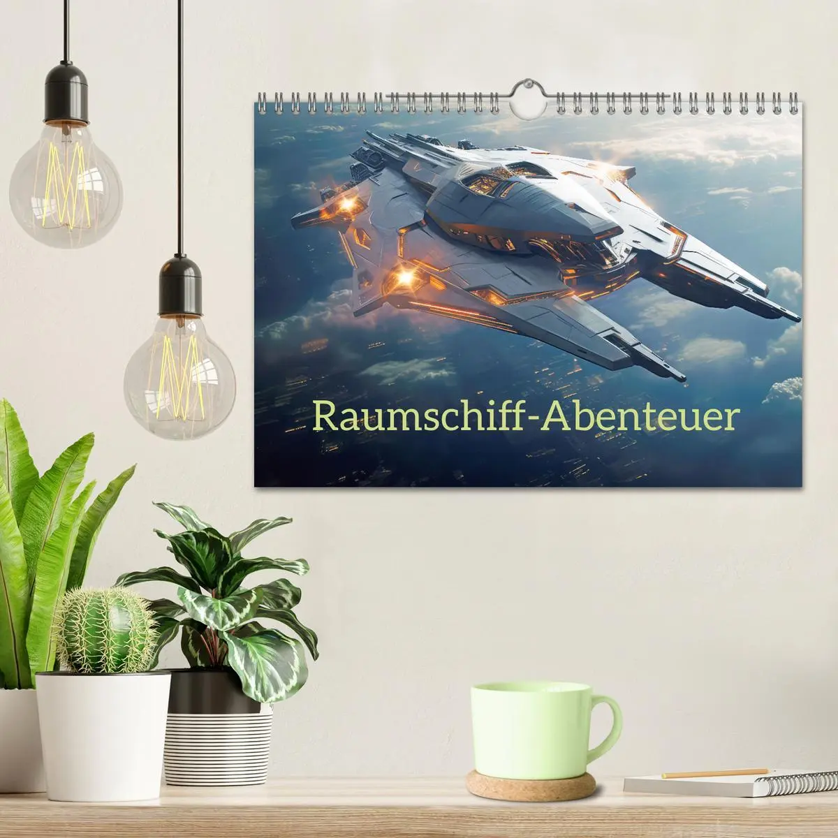 Bild: 9783457345559 | Raumschiff-Abenteuer (Wandkalender 2026 DIN A4 quer), CALVENDO...