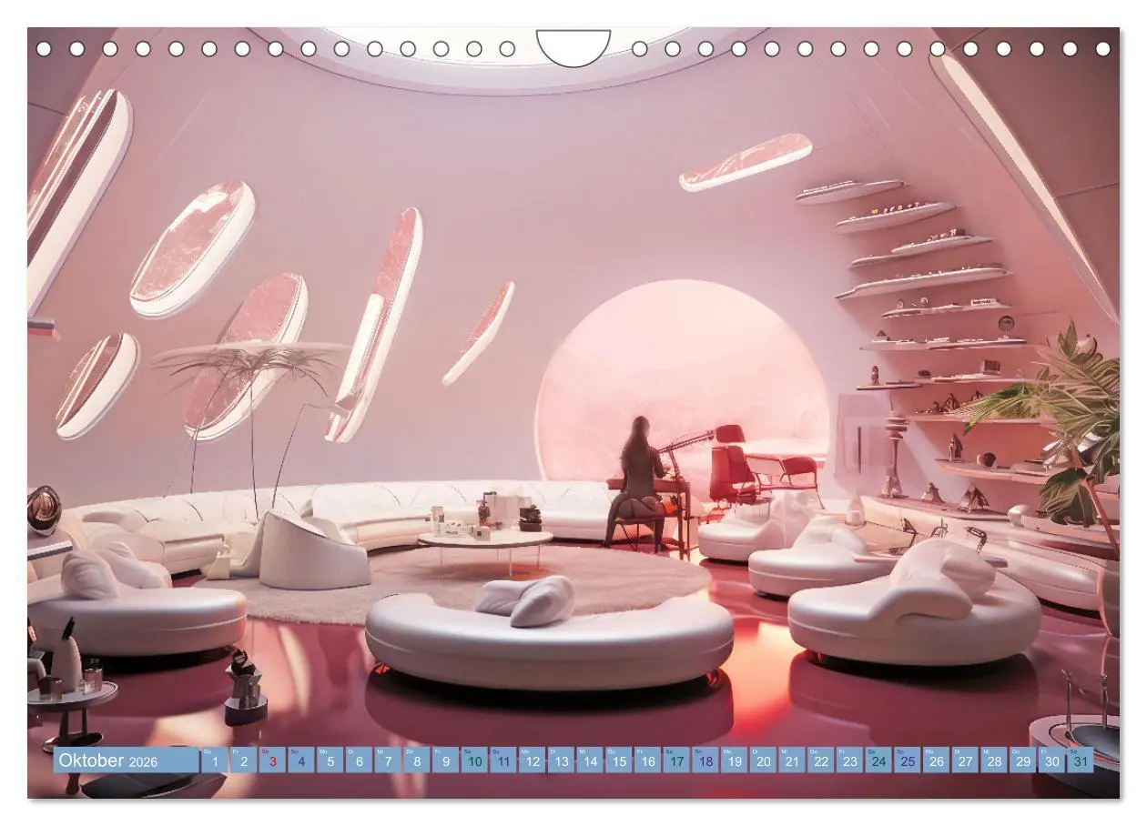 Bild: 9783457345559 | Raumschiff-Abenteuer (Wandkalender 2026 DIN A4 quer), CALVENDO...