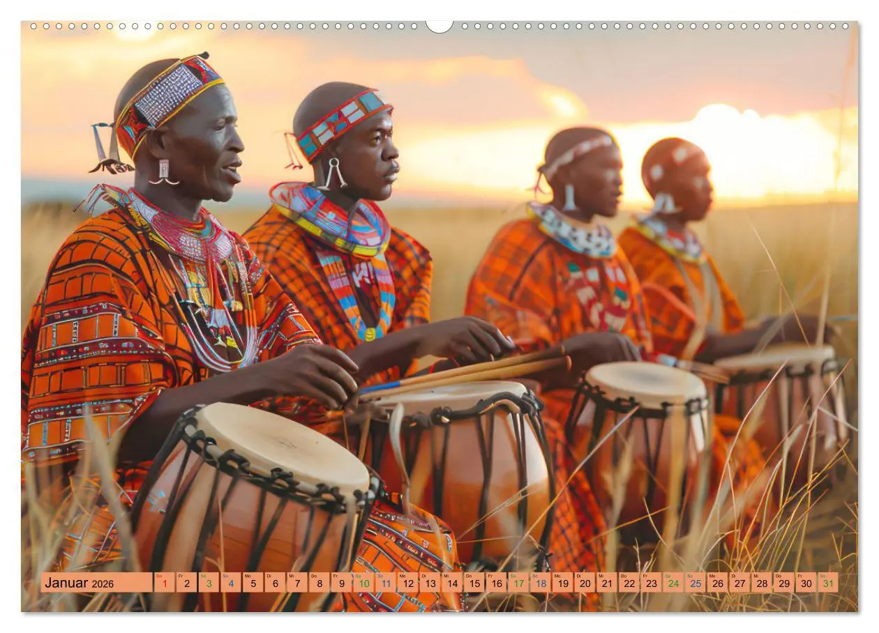 Bild: 9783457415559 | Afrikas urtümliche Schönheit (Wandkalender 2026 DIN A2 quer),...