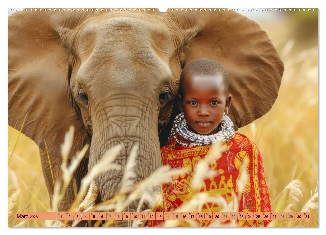 Bild: 9783457415559 | Afrikas urtümliche Schönheit (Wandkalender 2026 DIN A2 quer),...