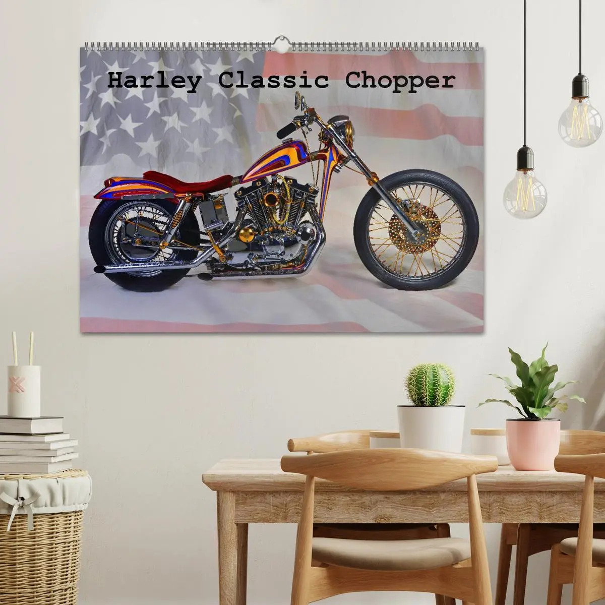 Bild: 9783516125559 | Harley Classic Chopper (Wandkalender 2026 DIN A2 quer), CALVENDO...