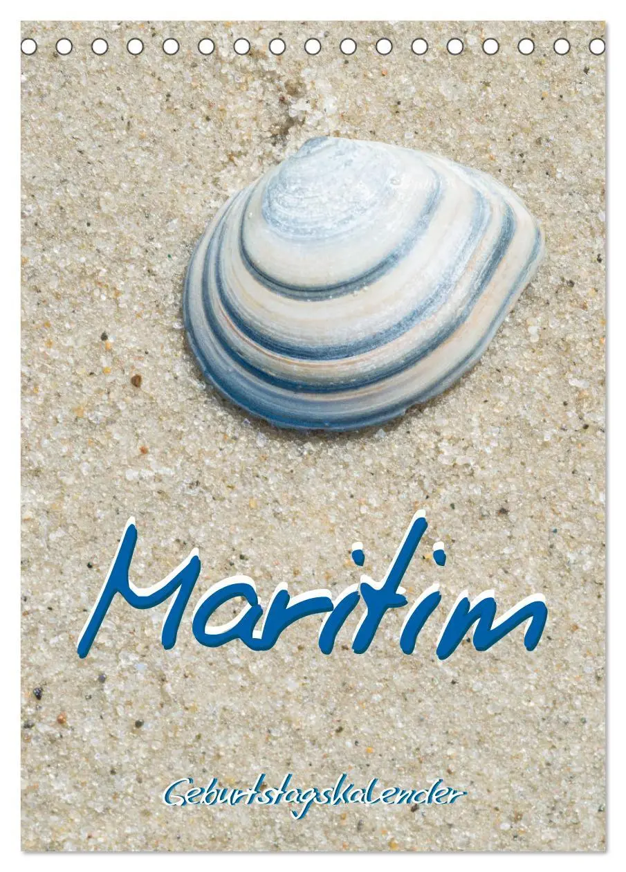 Cover: 9783516365559 | Maritim - Geburtstagskalender (Tischkalender 2026 DIN A5 hoch),...