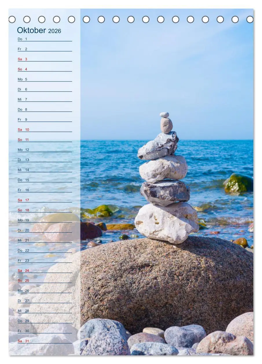 Bild: 9783516365559 | Maritim - Geburtstagskalender (Tischkalender 2026 DIN A5 hoch),...