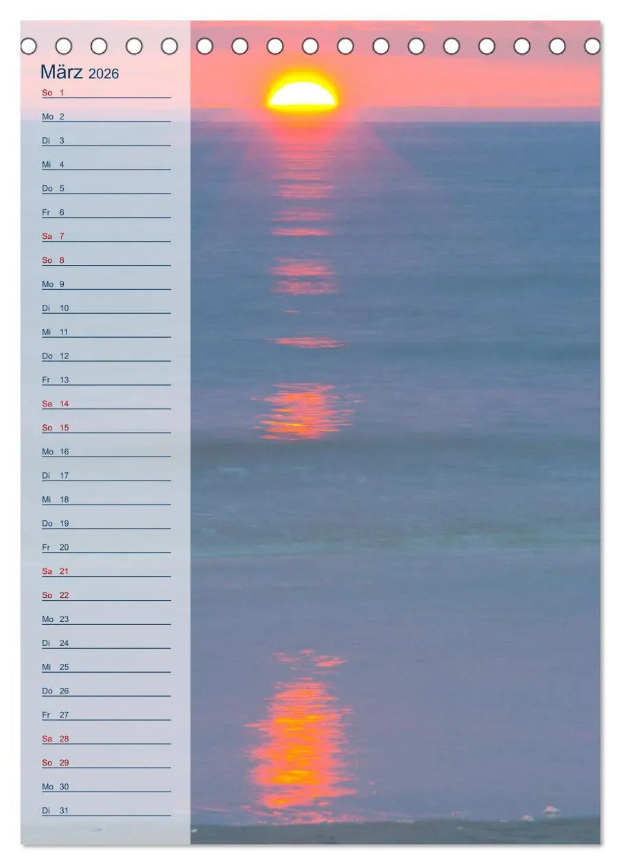 Bild: 9783516365559 | Maritim - Geburtstagskalender (Tischkalender 2026 DIN A5 hoch),...