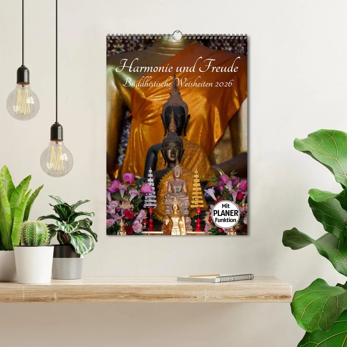 Bild: 9783516435559 | Harmonie und Freude Buddhistische Weisheiten 2026 (Wandkalender...