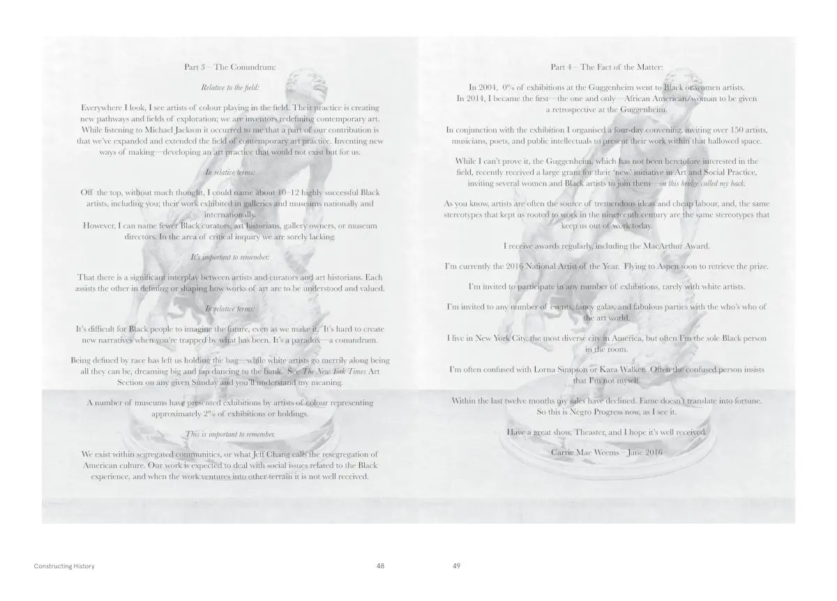 Bild: 9783775755559 | Carrie Mae Weems | Reflections for now | Florence Ostende | Buch