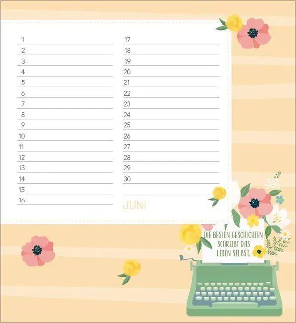 Bild: 9783819305559 | Geburtstagskalender Happy Mind | Immerwährender Planer | Verlag Korsch
