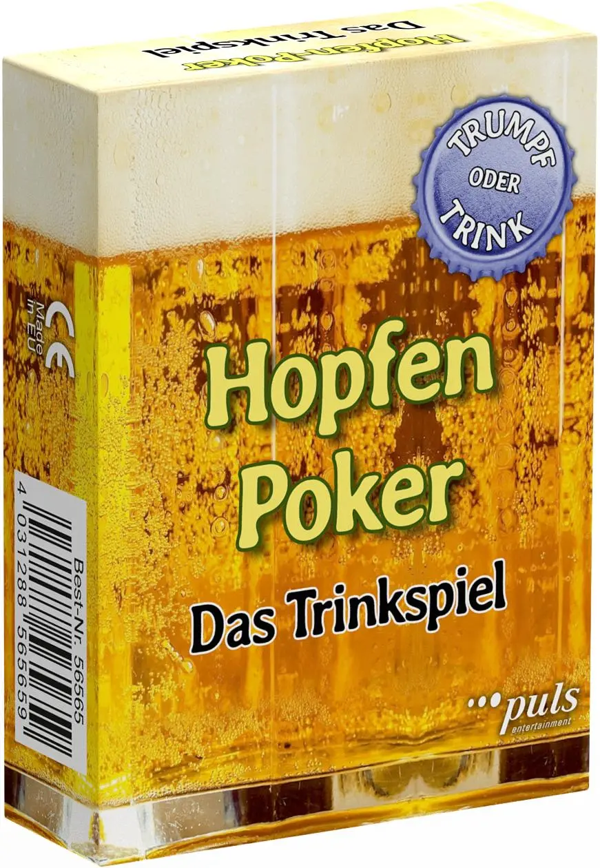 Cover: 4031288565659 | Hopfen-Poker | Das Trinkspiel | Jannik Walter | Spiel | Brettspiel